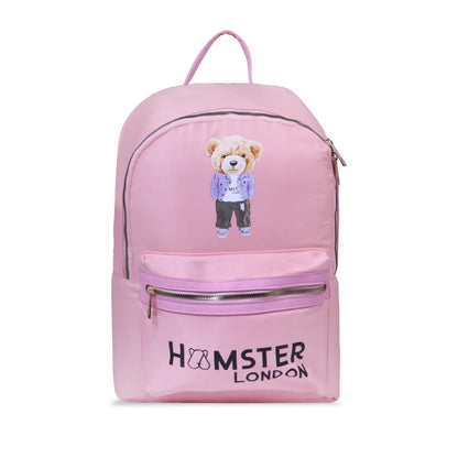 Ted H Limited Edition Backpack – Stylish and Spacious Backpack, 29x13x35 cm (Light Pink)