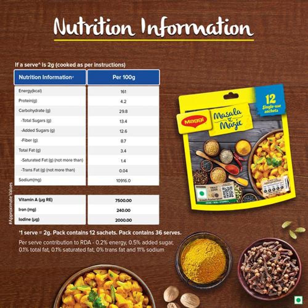Maggi Aromatic Roasted Spices - Masala ae Magic, 78g Pouch