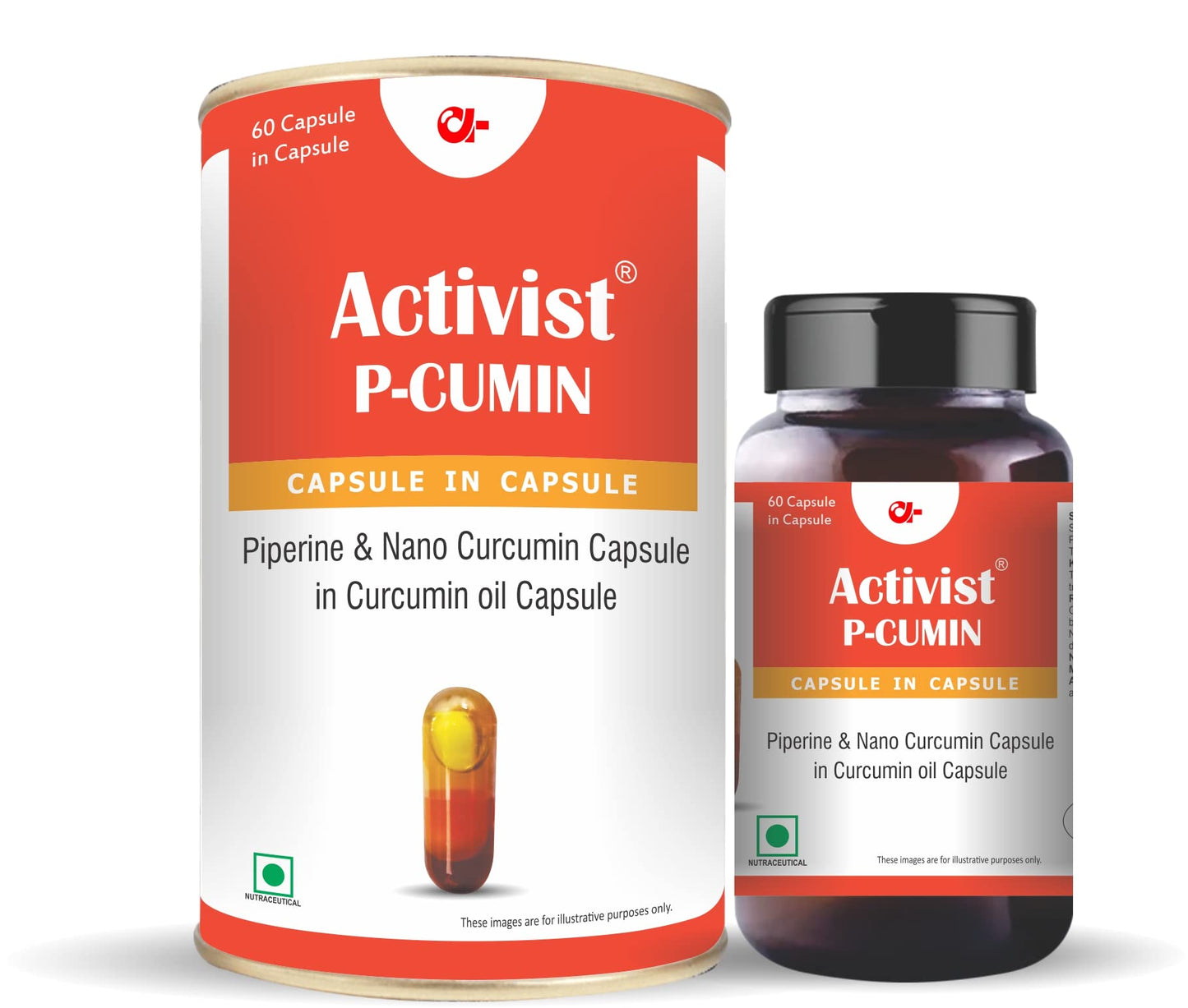 Activist P-Cumin Oil Capsule | Nutritional Dietary Supplement (60 Liquid Capsule) - 100% Pure Cumin Oil, Natural Support for Digestive Health, Immune System Boosting, and Antioxidant Protection