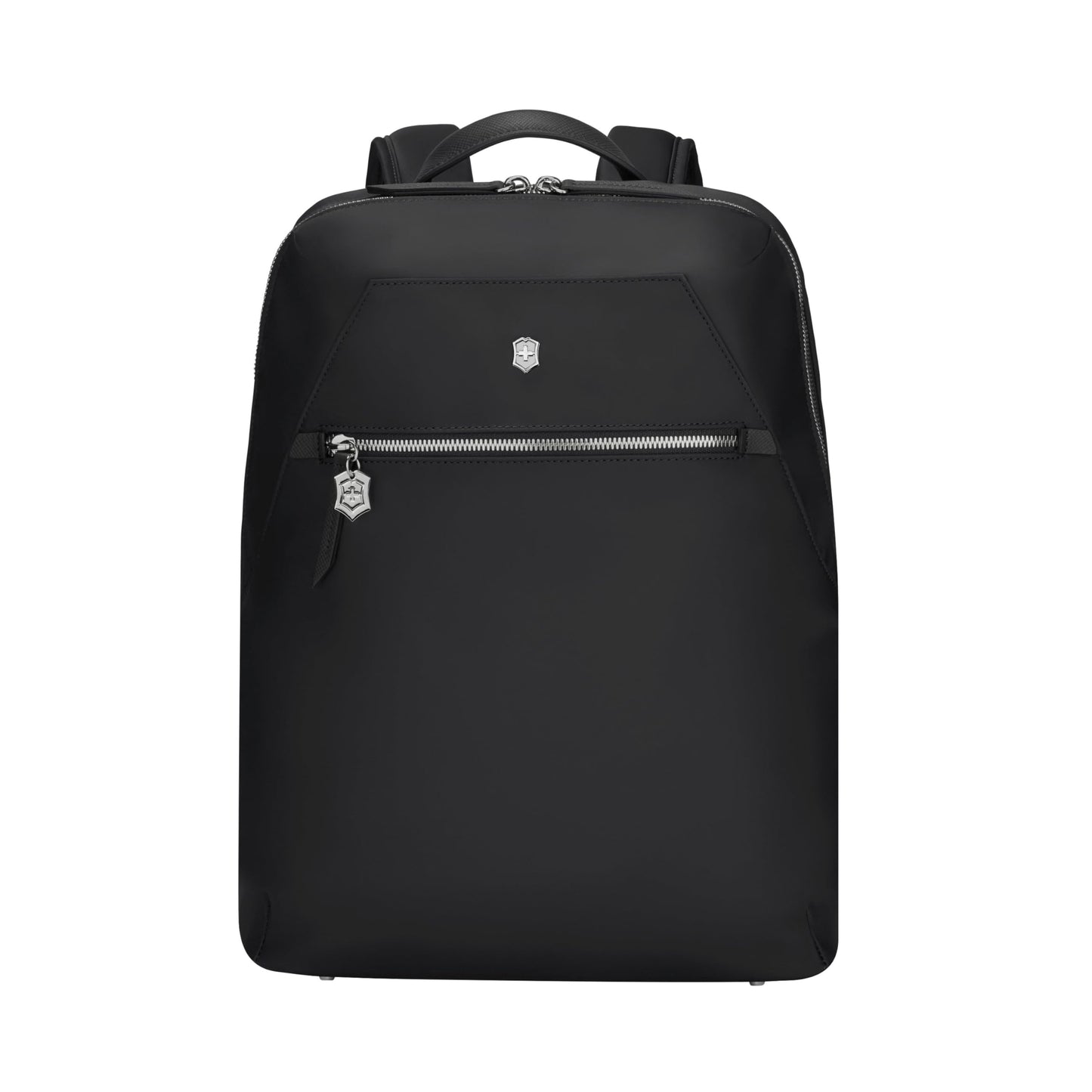 Victorinox Victoria Signature Women Compact Backpack, 14'' Laptop & 10'' Tablet Pocket, Black, Swiss designed (612203)
