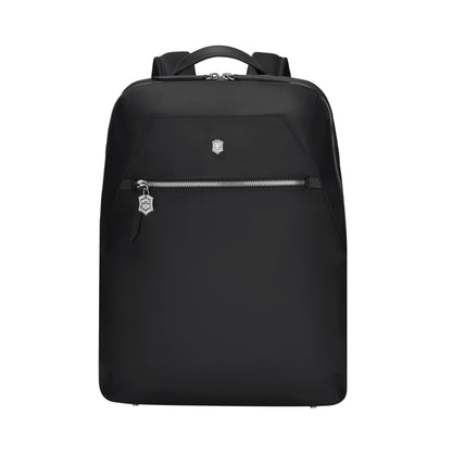Victorinox Victoria Signature Women Compact Backpack, 14'' Laptop & 10'' Tablet Pocket, Black, Swiss designed (612203)