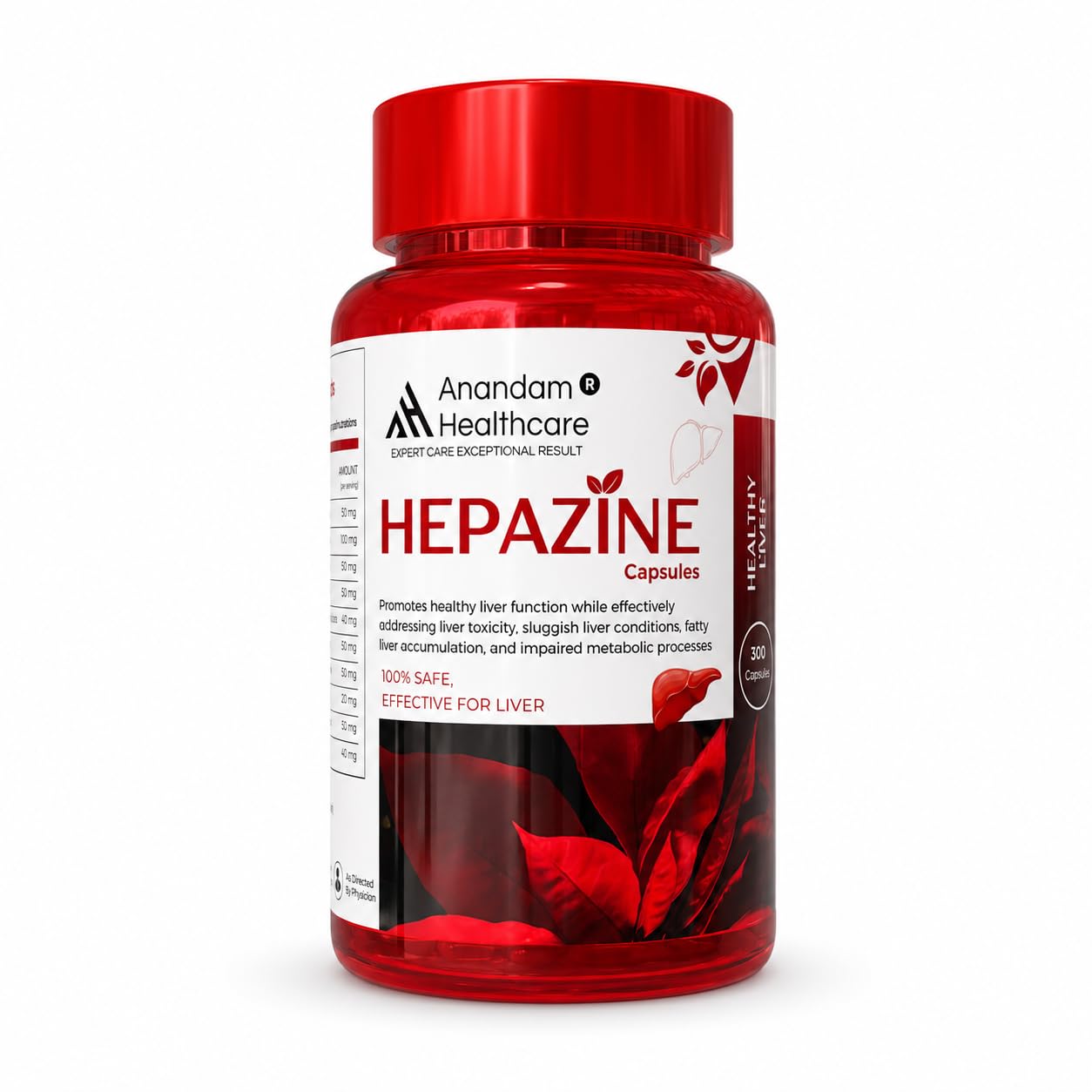 Liver Detox & Cleanse Capsules for Fatty Liver & Alcohol Detox | Ayurvedic Liver Support Supplement for Repair & Function | Improves Digestion & Metabolism | Herbal Liver Health Capsules for Men & Women – Hepazine
