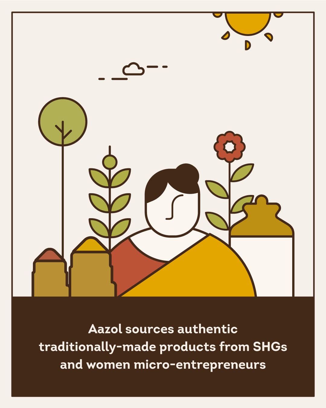 Aazol Goda Masala: Fragrant Vegetarian Masala - 100g | Authentic Masala Powder | NO Adulteration | Hand Pounded | Aromatic & Mildly Sweet