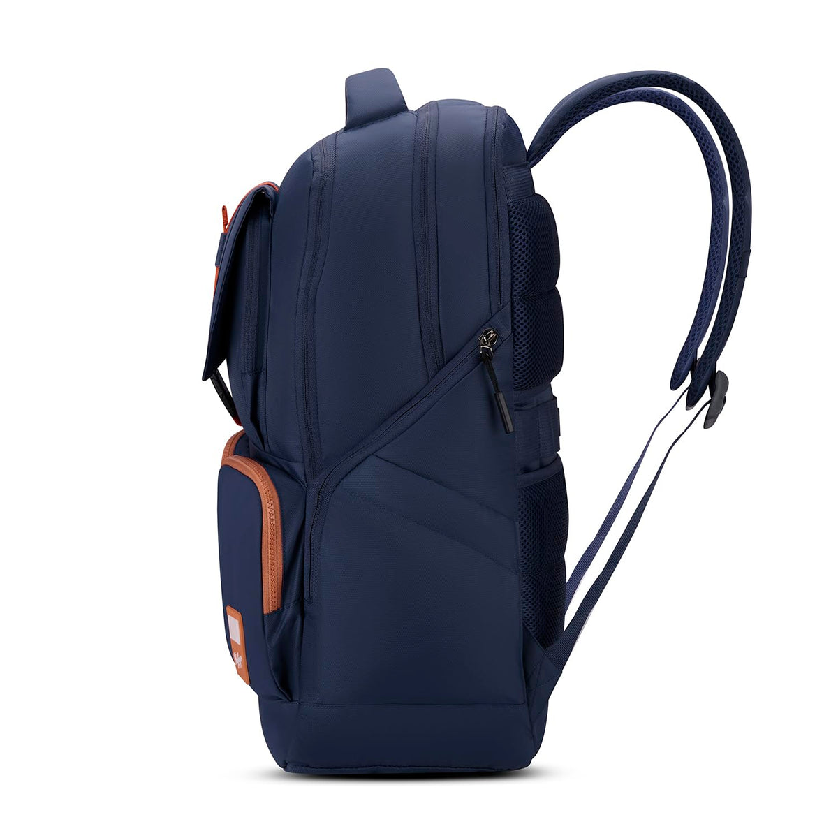 Skybags Hustle 15.6 Inch Compatible Laptop Backpack 31L | 3 Compartments with Flushed USB Ports (Type A & Type C) & Rain Cover | Side Bottle Pockets | Office & Travel Backpack for Men & Women (Navy)