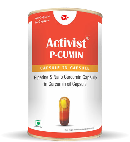 Activist P-Cumin Oil Capsule | Nutritional Dietary Supplement (60 Liquid Capsule) - 100% Pure Cumin Oil, Natural Support for Digestive Health, Immune System Boosting, and Antioxidant Protection