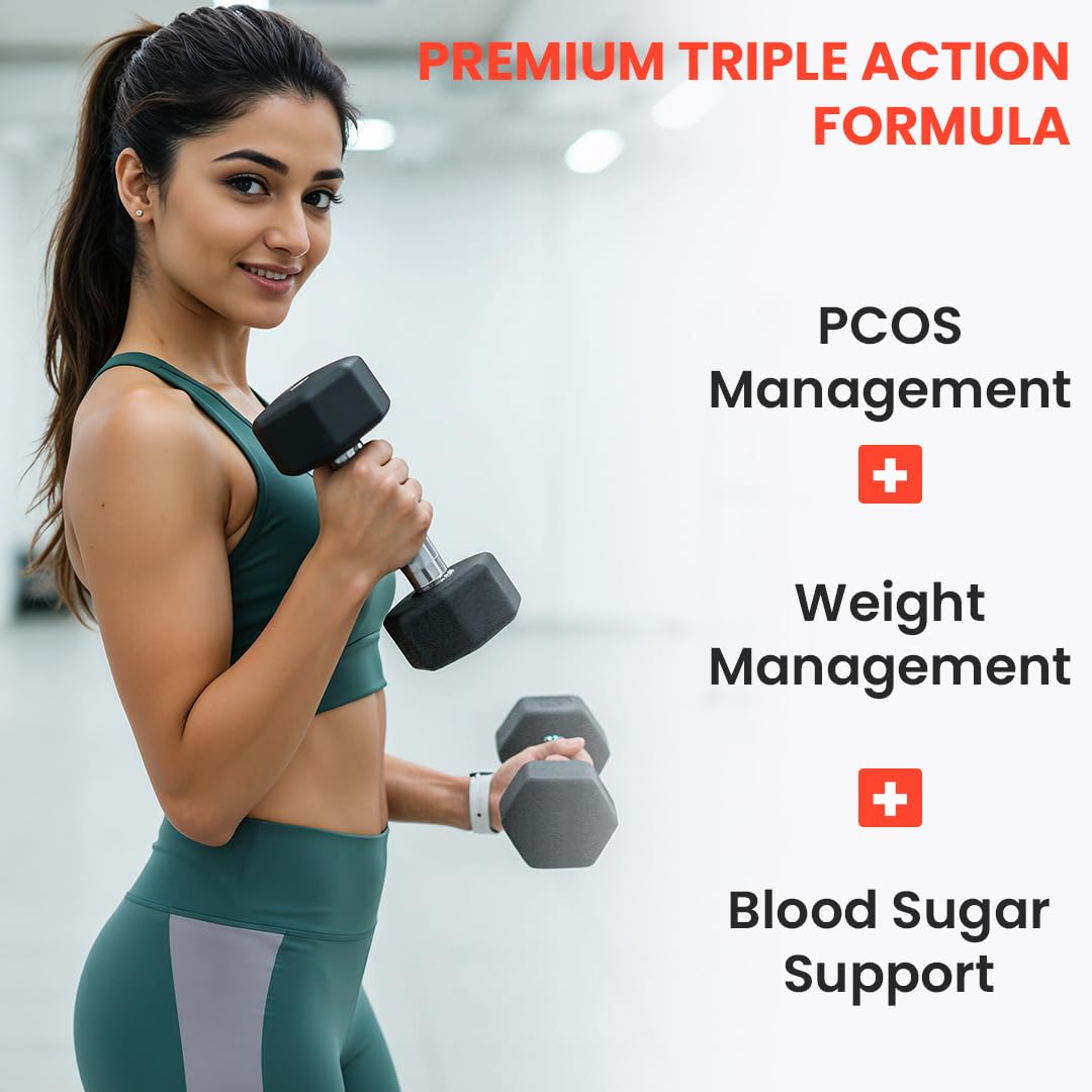 NATURYZ Premium Berberine + Cinnamon + Turmeric Weight Loss Supplement for Women – Vegetarian