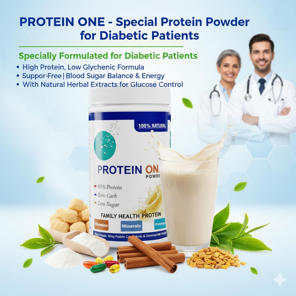 Protein One – Daily Protein Nutrition Supplement with Vitamins, Minerals & Herbs | Protein Powder for Men & Women | Easy to Mix & Digest 1 Pc