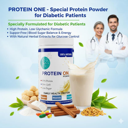 Protein One – Daily Protein Nutrition Supplement with Vitamins, Minerals & Herbs | Protein Powder for Men & Women | Easy to Mix & Digest 1 Pc