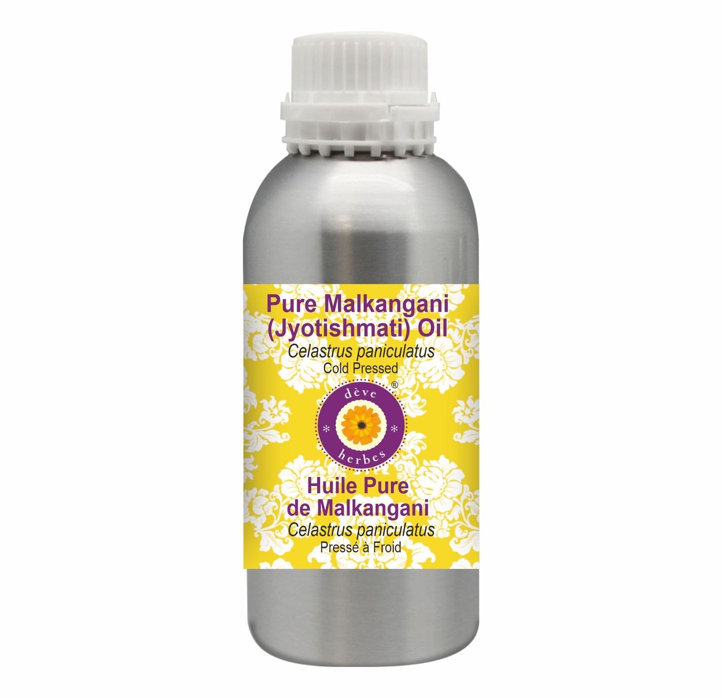 Deve Herbes Pure Malkangani (Malkangani/Jyotishmati) Oil (Celastrus paniculatus)
