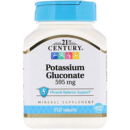 21ST Century POTASSIUM 595mg 110 TABS