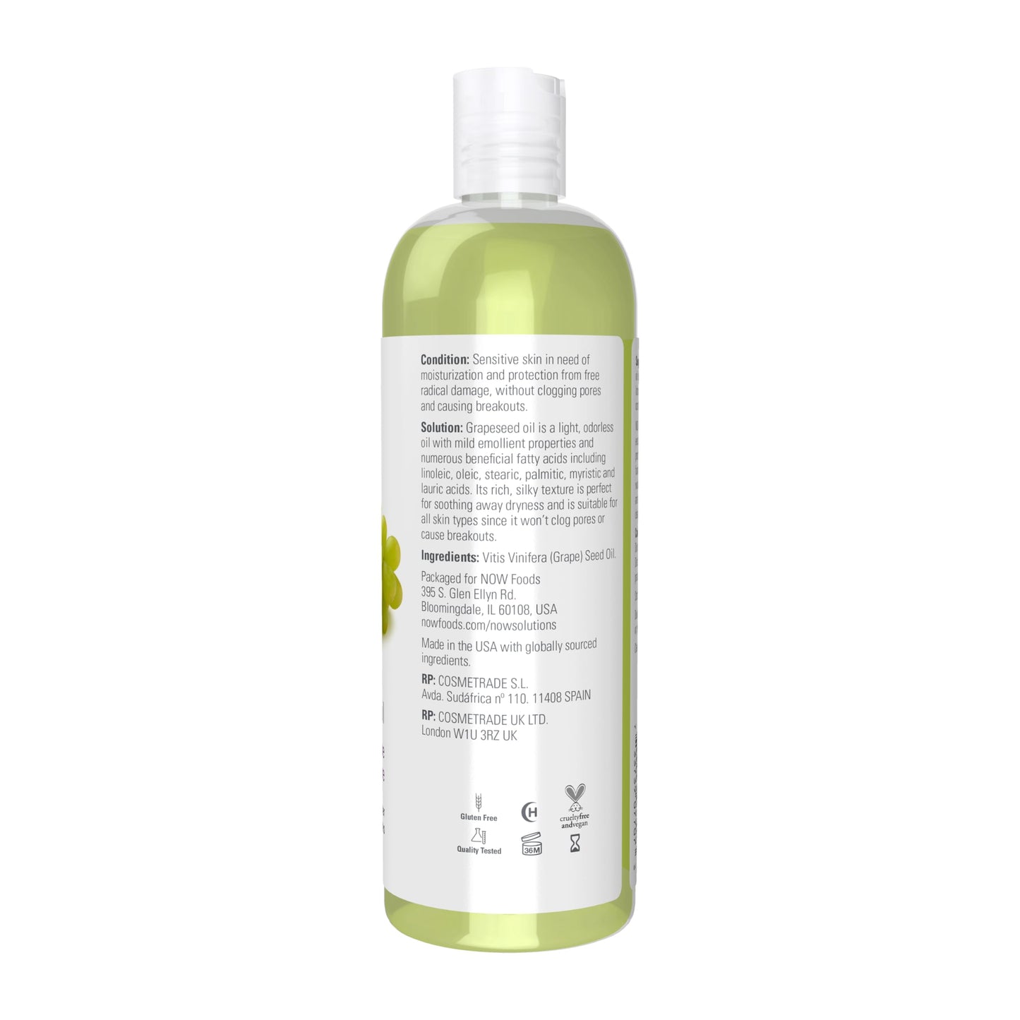 NOW Foods - Grapeseed Oil- image 5