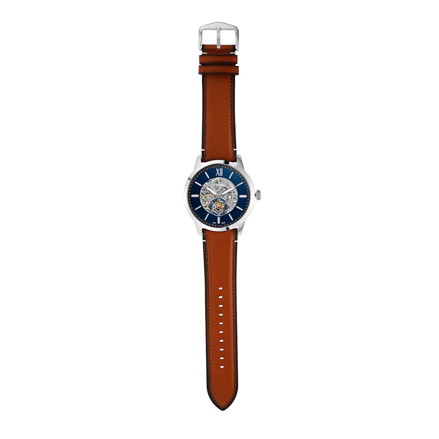 Fossil Analog Black Dial Men's Watch - ME3154, Brown, Free Size