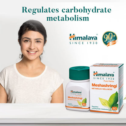 Himalaya Wellness Pure Herbs Meshashringi Metabolic Wellness - 60 Tablet