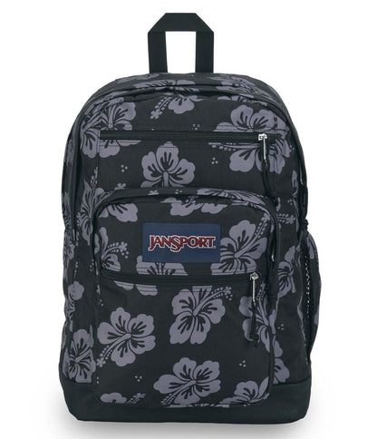 JanSport 5 Compartments Cool Student Backpack, Luau Life, One Size, Cool 15-Inch Laptop Backpack, Black, 34 Litres