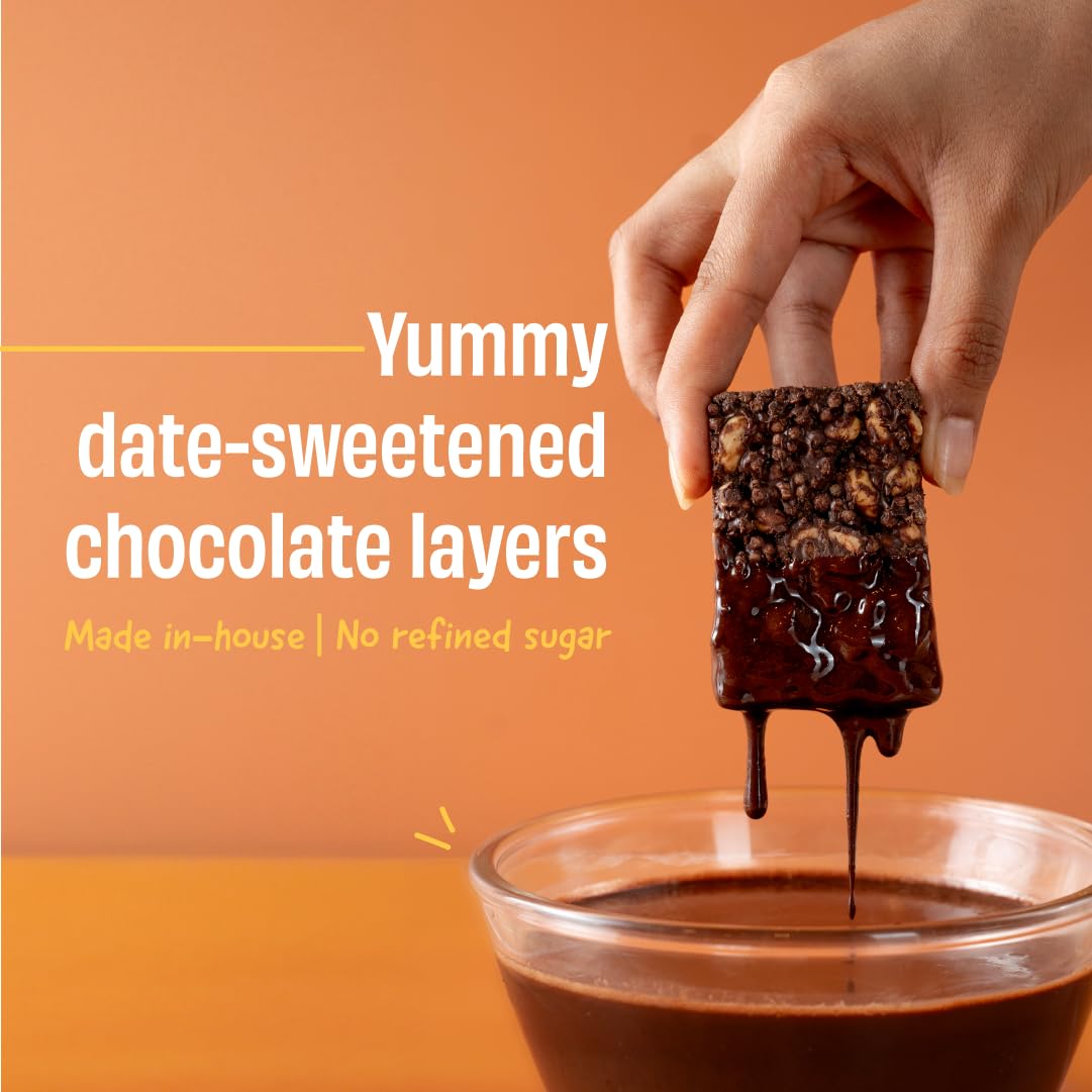 The Whole Truth | 13g Protein Bar | Peanut Millet Cocoa | Pack of 6 x 5- image 6