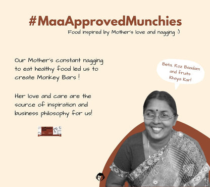 MONKEY BAR - Coffee Hazelnut Protein Bar - 8 Bars, 50g each, 12g Protei- image 2