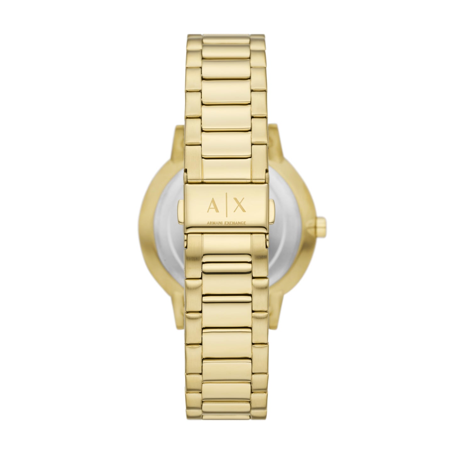 Armani Exchange Analog Gold Dial Men's Watch-AX7144SET