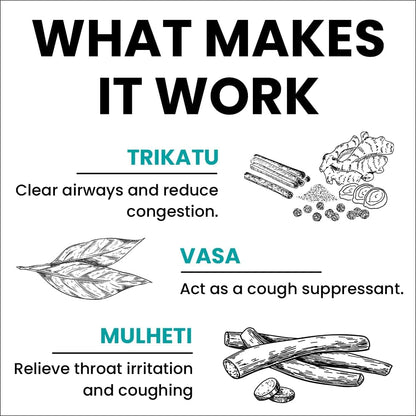 myUpchar Ayurvedic Kaphaja Respiratory Support & Lung Detox 60 Tablets- image 6