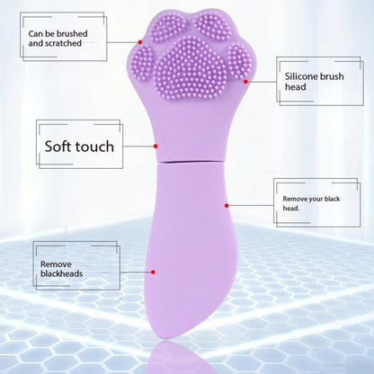 MYTHOS Nose Blackhead Remover And Silicone Face Scrubber, Face Spatula, Facial Cleansing Brush, Pore Brush – Men & Women