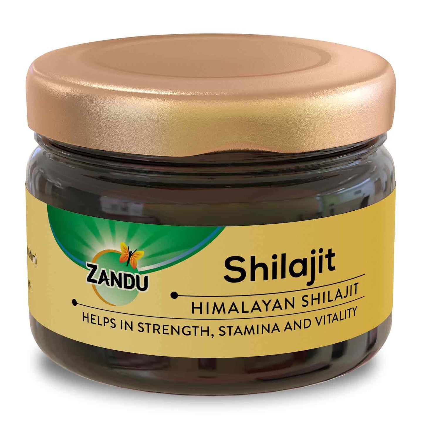 Zandu Pure Himalayan Shilajit Resin, 20 Grams (Pack of 1) | Natural & Ayurvedic| Helps Enhance Strength & Stamina | Maintains Overall Holistic Wellness, 40 Servings