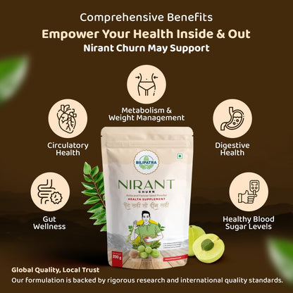 NIRANT CHURNA 200g | Effectively Relieves Constipation, Boost Energy Le- image 4
