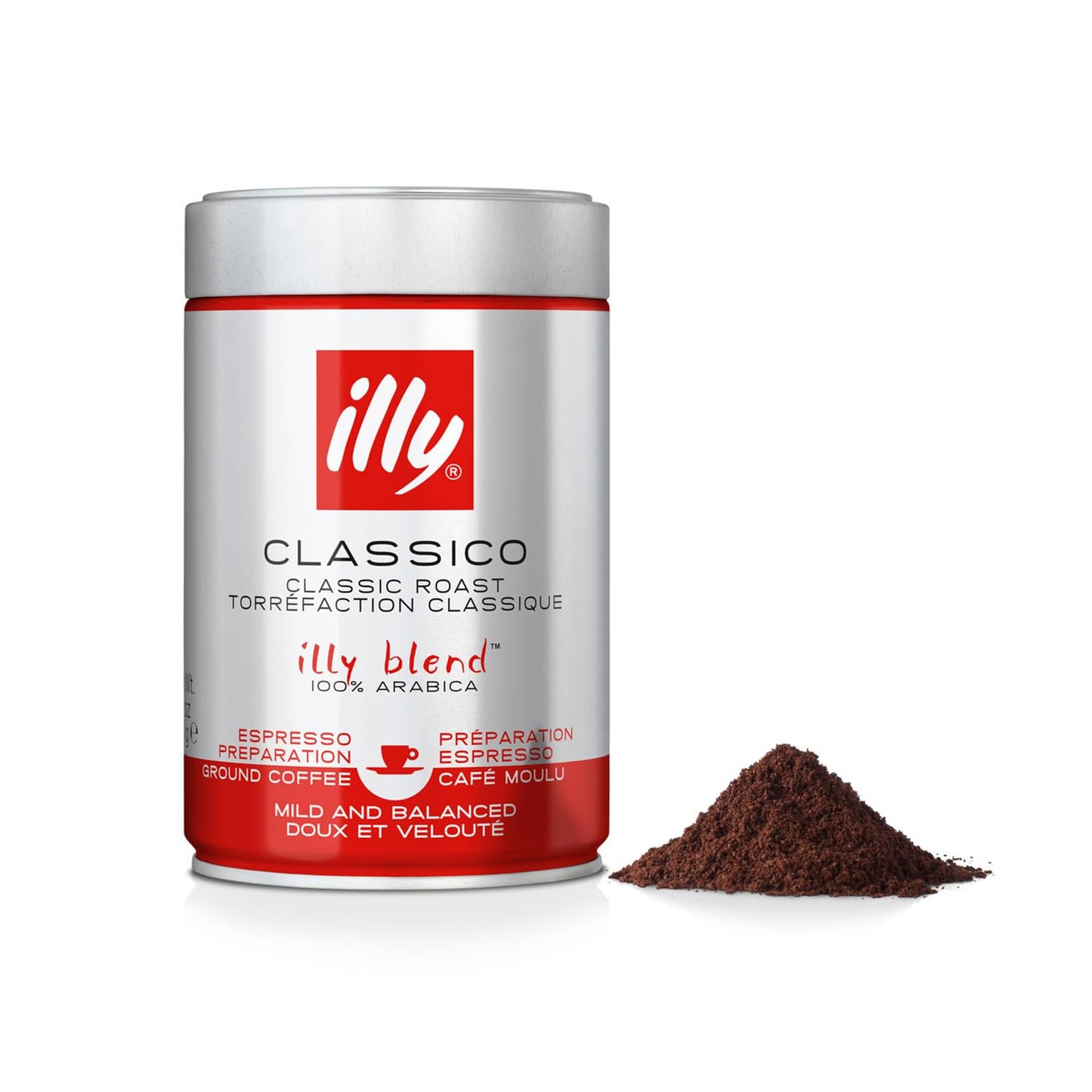 Illy Ground Classico Medium Roast, 250g