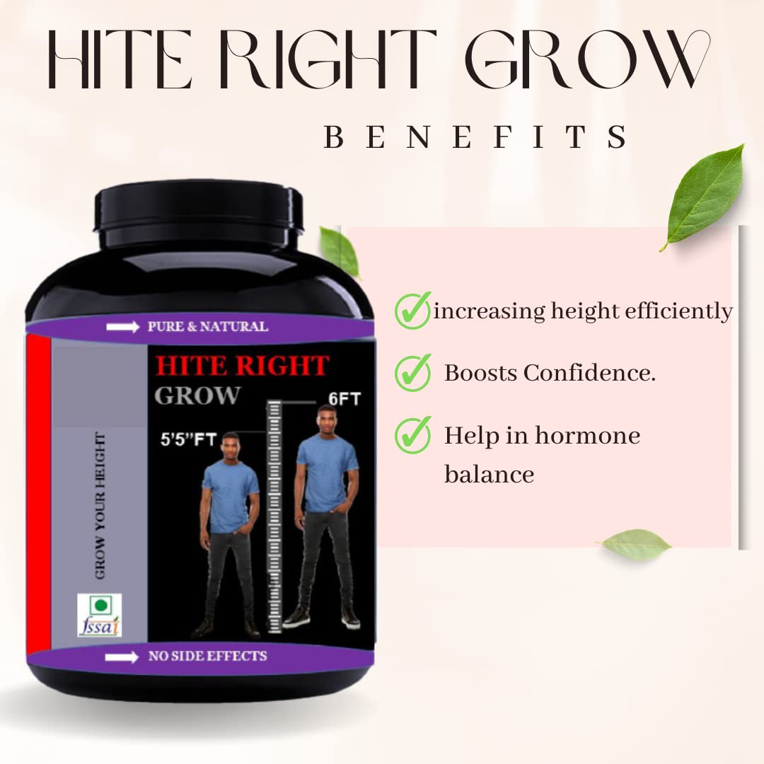 Secure Healthcare Hite Right Grow – Capsule, 30 Count