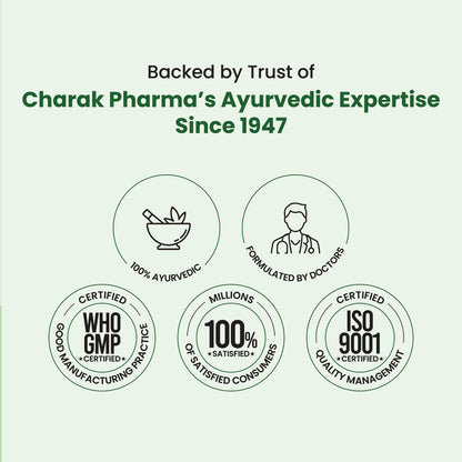 Charak Kofol Immunity Tablets, 60 Tablets With Goodness Of Giloy, Haldi, Pippali
