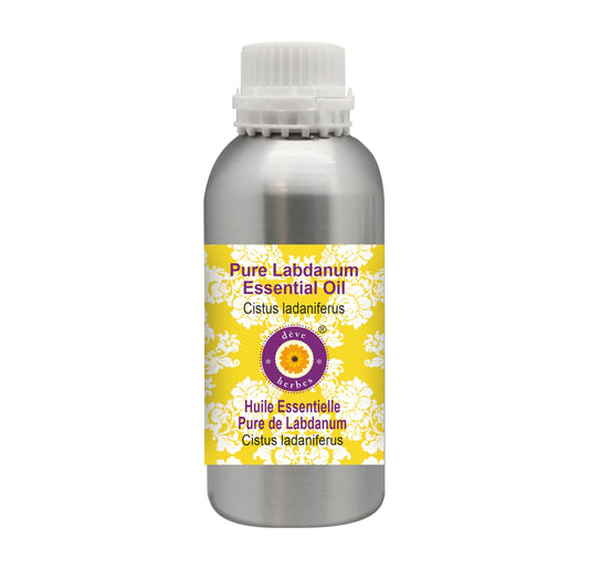 Deve Herbes Pure Labdanum Essential Oil (Cistus ladaniferus) Natural Therapeutic
