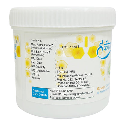 Hakim Suleman's Ayurvedic F Care Capsule for Weight Management, Metabolic Support & Overall Health - 45 Capsule Each (Pack of 4)