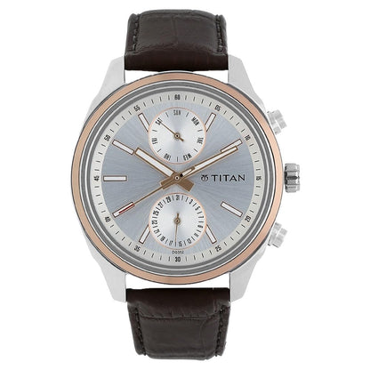 Titan Neo Analog Silver Dial Men's Watch-NM1733KL02 / NL1733KL02/NP1733KL02