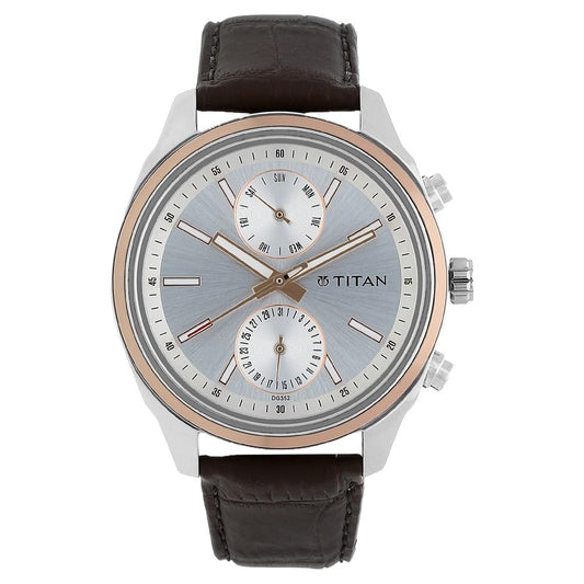 Titan Neo Analog Silver Dial Men's Watch-NM1733KL02 / NL1733KL02/NP1733KL02