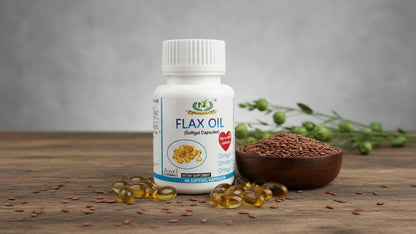 Flax Oil Softgel Capsule