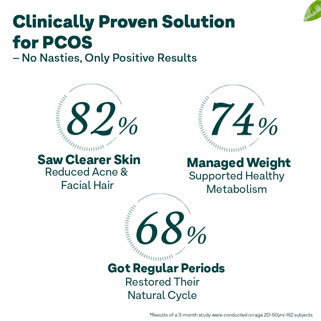 OZiva Plant Based HerBalance for PCOS Supplements for Women 200g, with- image 8