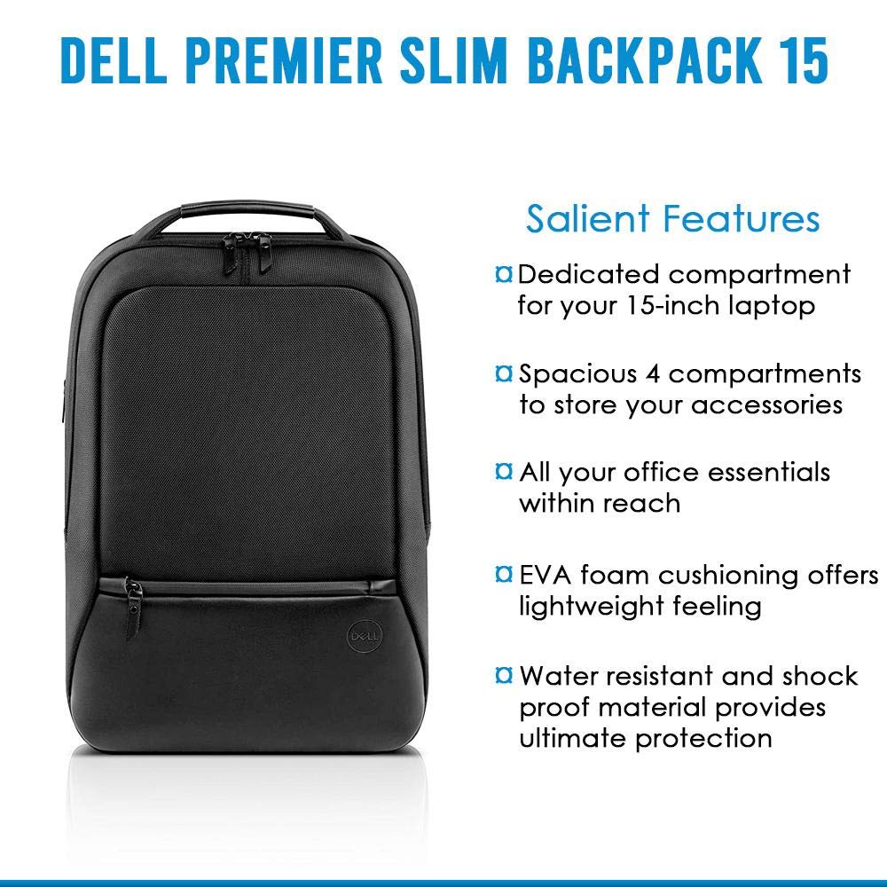 Dell Premier Slim Backpack 15 - PE1520PS - Fits Most laptops up to 38.1- image 8