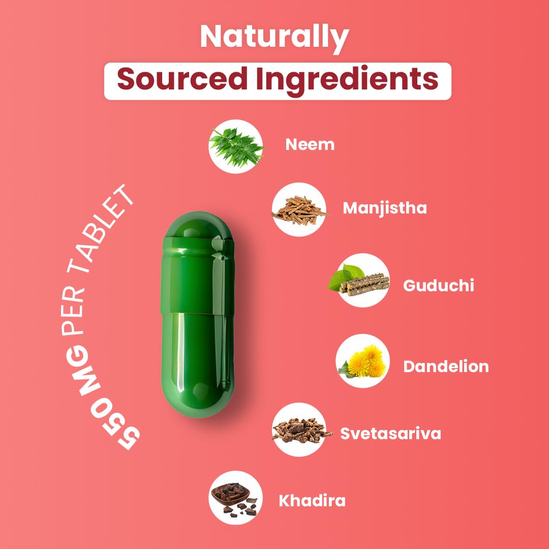 ZEROHARM Holo Blood Purifis | Ayurvedic Blood Purifier & Detox Suppleme- image 7