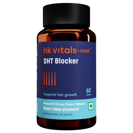 HealthKart HK Vitals DHT Blocker with Biotin, Stinging Nettle and Soya Protein,