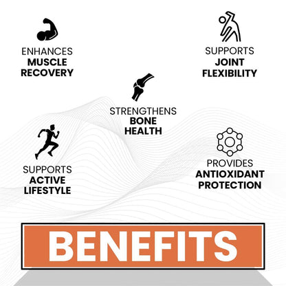 Raskam Curcumin 95%, Boswellia 85%, 510mg Capsules with Bioperine | 60 Veg Capsules | Super Antioxidant, Improves Metabolism, Fights Inflammation | 60 veg capsules