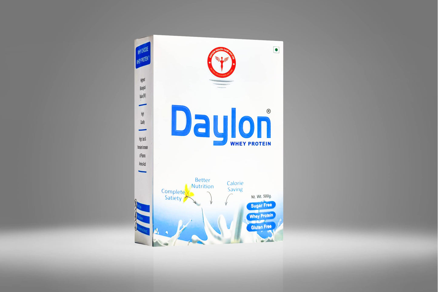 Daylon Health Care Combo of Whey Protein 500gm Vanilla Flavour With Gluk Fri 200 gm - Sugar Free Sucralose Powder | Best Whey Protein Powder & Natural Sugar Alternative for Diabetic Patients
