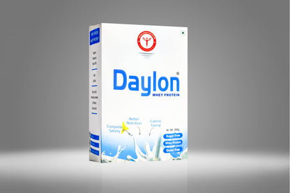 Daylon Health Care Combo of Whey Protein 500gm Vanilla Flavour With Gluk Fri 200 gm - Sugar Free Sucralose Powder | Best Whey Protein Powder & Natural Sugar Alternative for Diabetic Patients