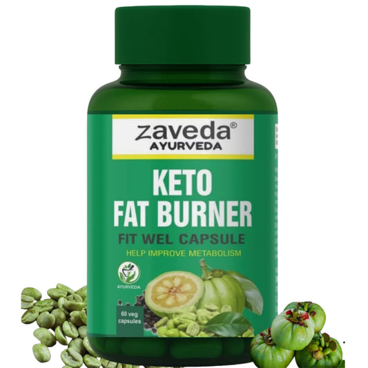 ZAVEDA Keto Fat Burner Extreme Fit wel 60 Capsules, 1000mg Serve, Weight Loss Supplement with Garcinia Cambogia and Other Herbs. Metabolism Booster, Fat Burner for Men & Women