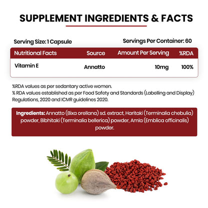 Himalayan Organics Plant Based Vitamin E Capsules (Non GMO Sunflower Oi- image 7