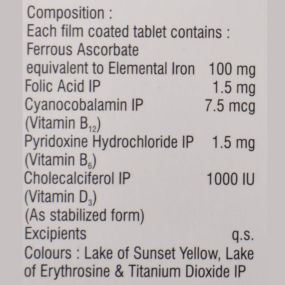 Feronia-D3 - Strip of 10 Tablets