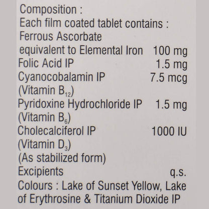 Feronia-D3 - Strip of 10 Tablets
