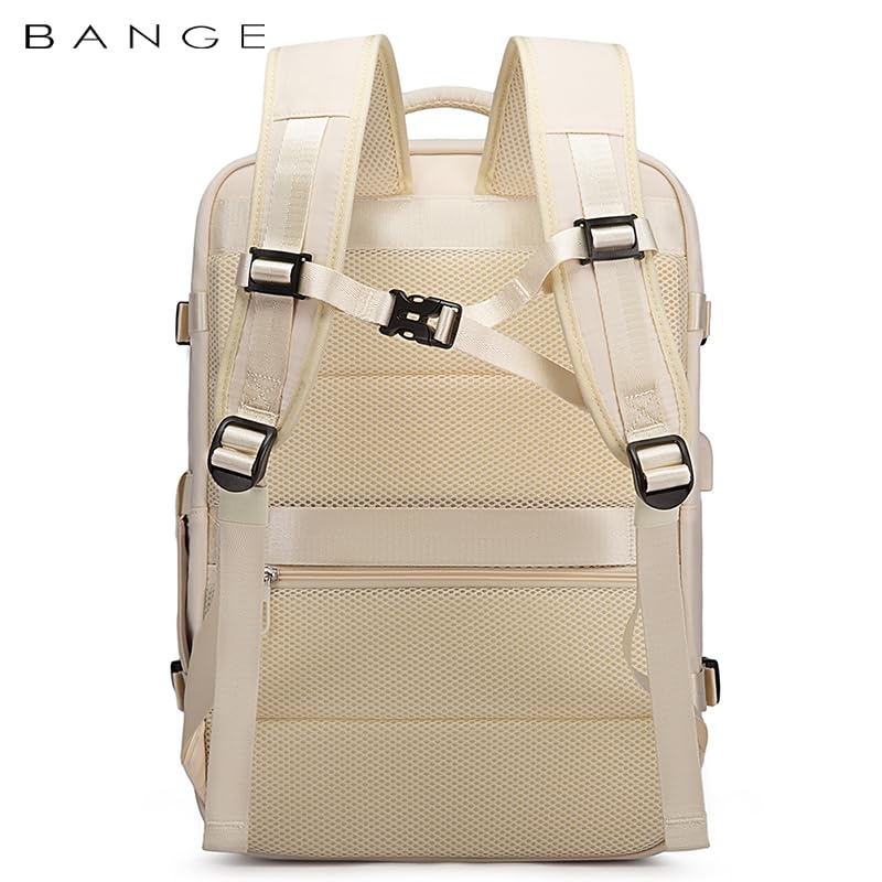 Red Lemon Bange Fissure Laptop Backpack for men and women | Multi-Compa- image 3