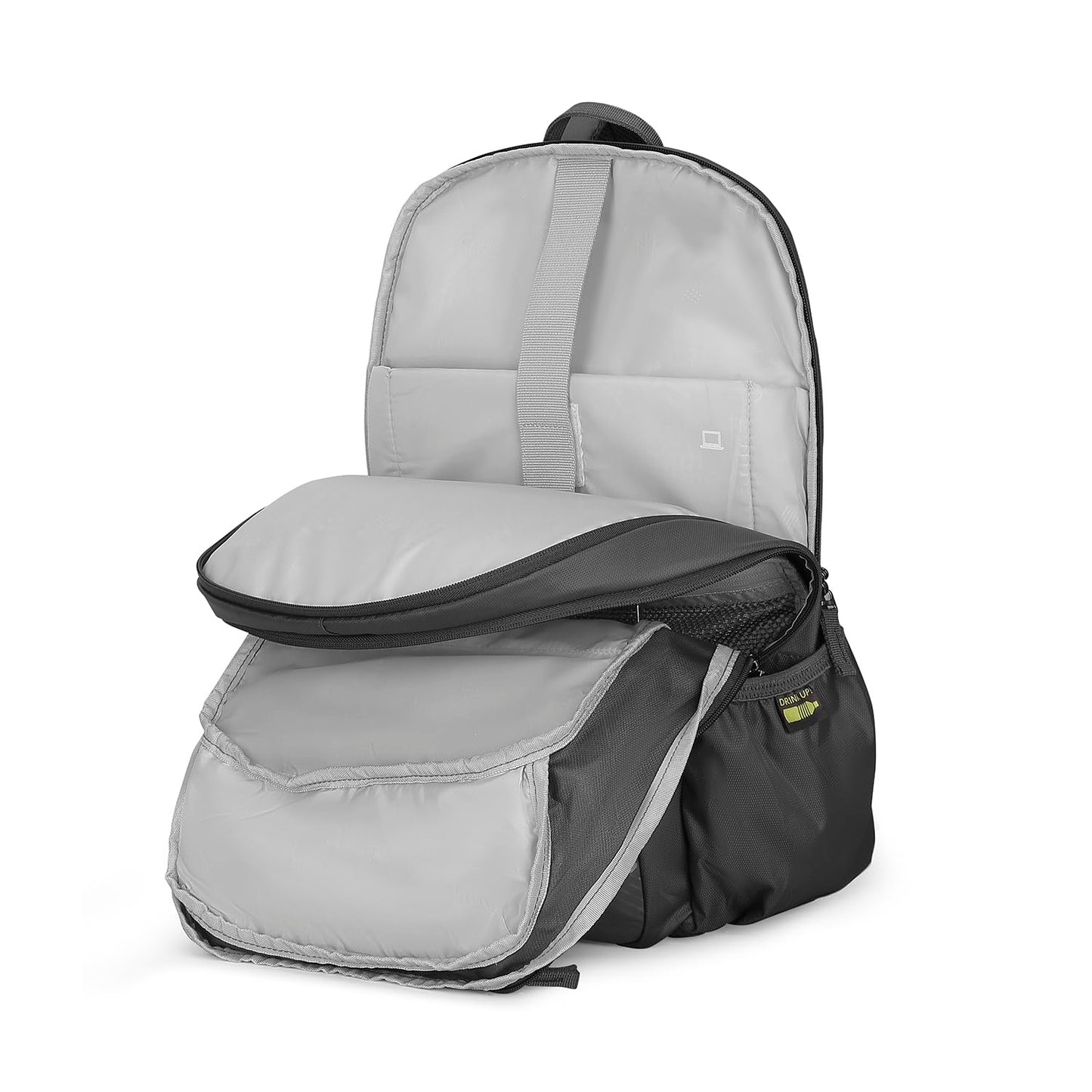 Skybags PROTECH 4 Compartment LAPTOP BACKPACK 02 BLACK- image 4