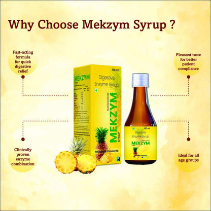 GELMEK Mekzym Syrup – Pack of 2,200 * 2=400ml
