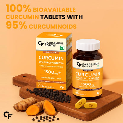 Carbamide Forte Curcumin With Piperine Tablets With 95% Curcuminoids |- image 8
