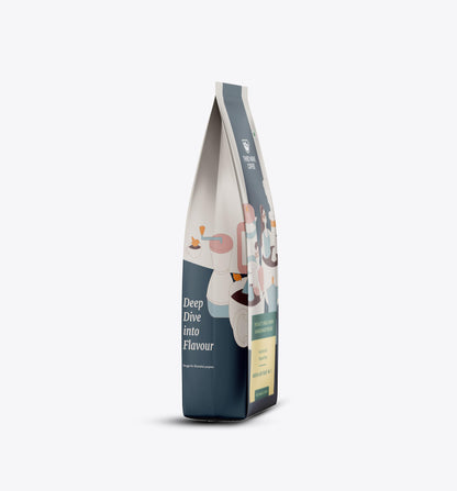THIRD WAVE COFFEE | Speciality Single Origin Bababudangiri Region | 100% Arabica | Medium Light Roast | Electrical Dripper | Medium Grind | 250 grams | Pouch