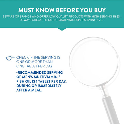 Swisse Men's Health Combo - Mens Multivitamin (30 tablets) & Fish Oil (- image 4